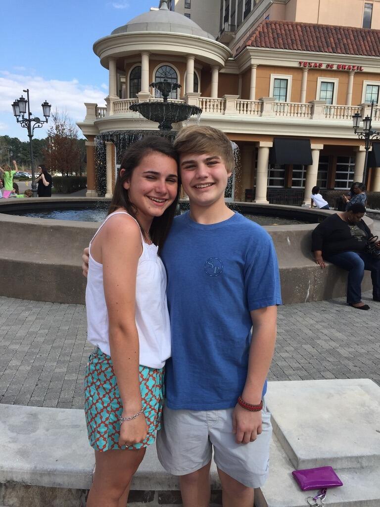 one of our first dates to the movies