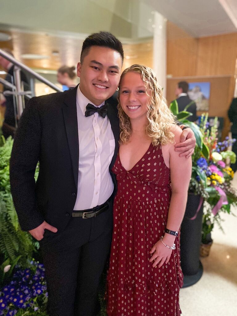 Kai and Anna attend the Viennese Ball in Eau Claire, WI