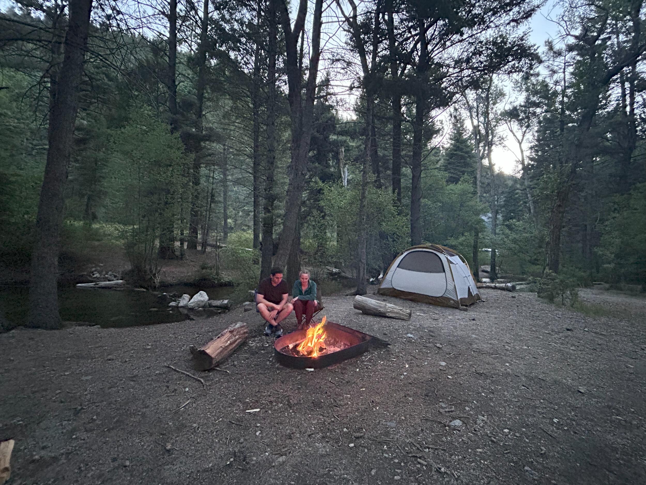 Camping trip in New Mexico