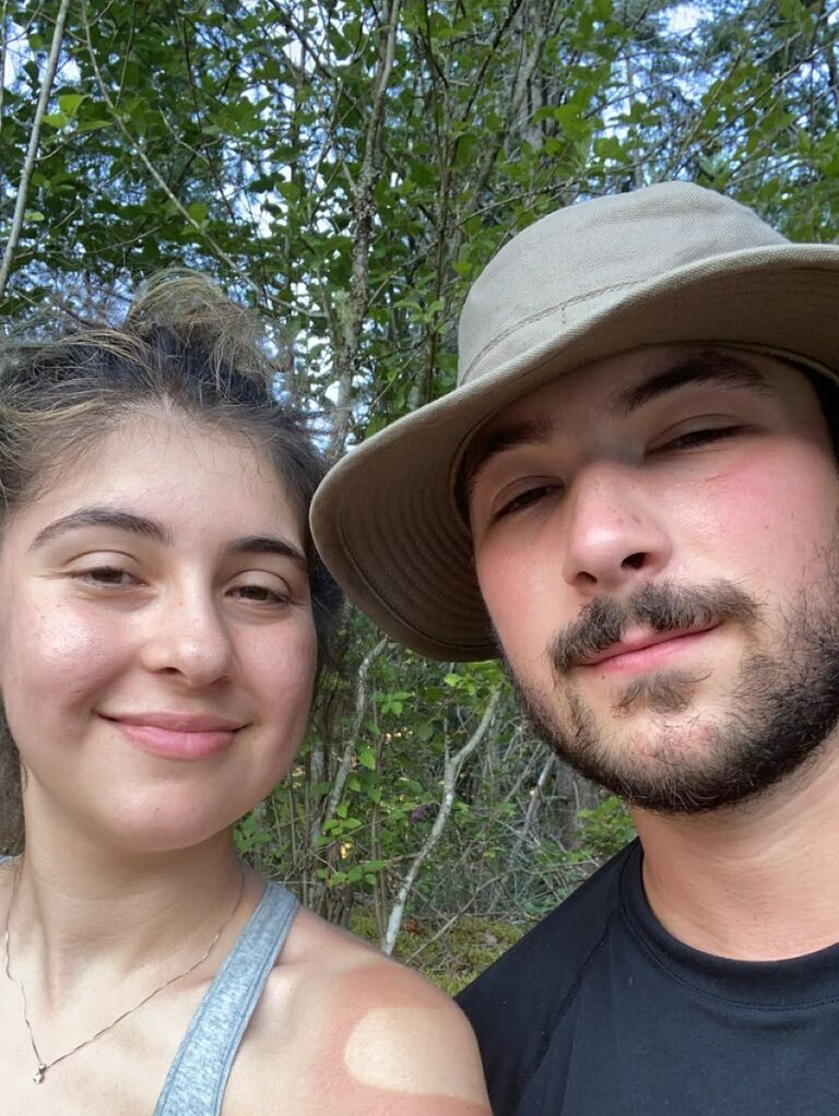 Our second anniversary kayaking camping trip!