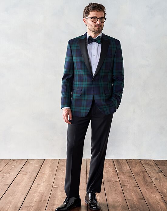 Tartan tuxedo store jacket