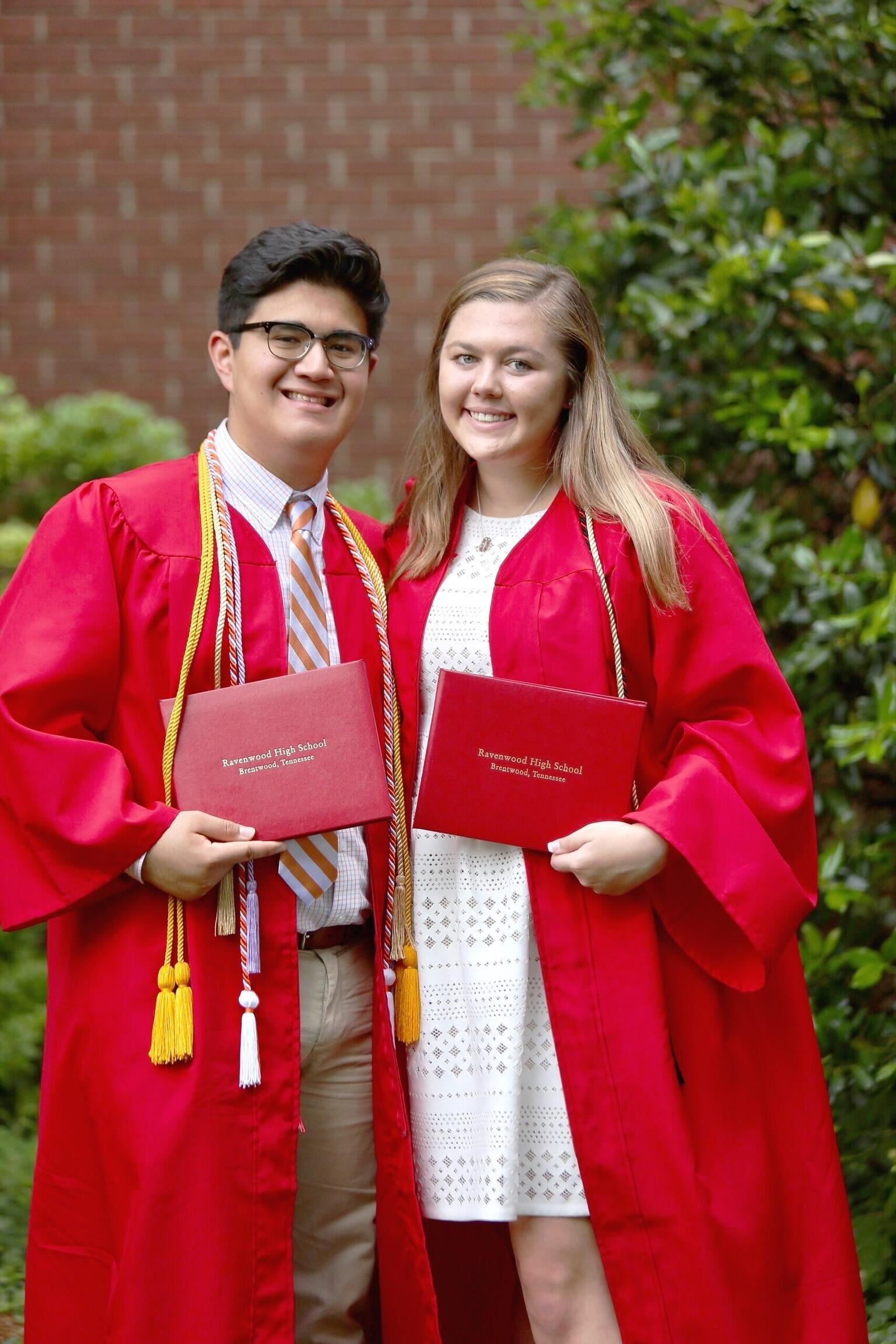 We graduated high school!