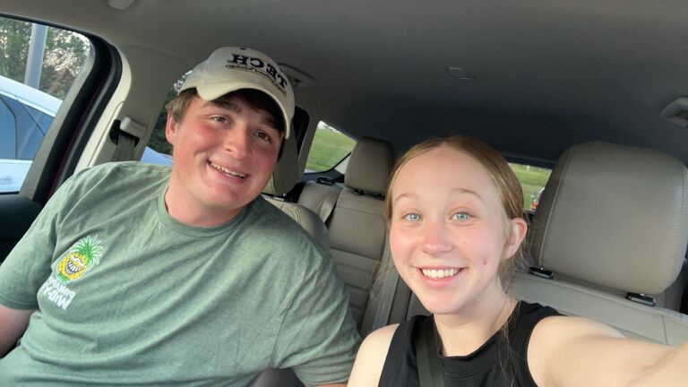 I could not go all summer without seeing Caleb so I drove to Tuscaloosa, AL one day to spend just 8 hours with him. Although it was short, it was a great visit to mark the halfway point of the summer. 