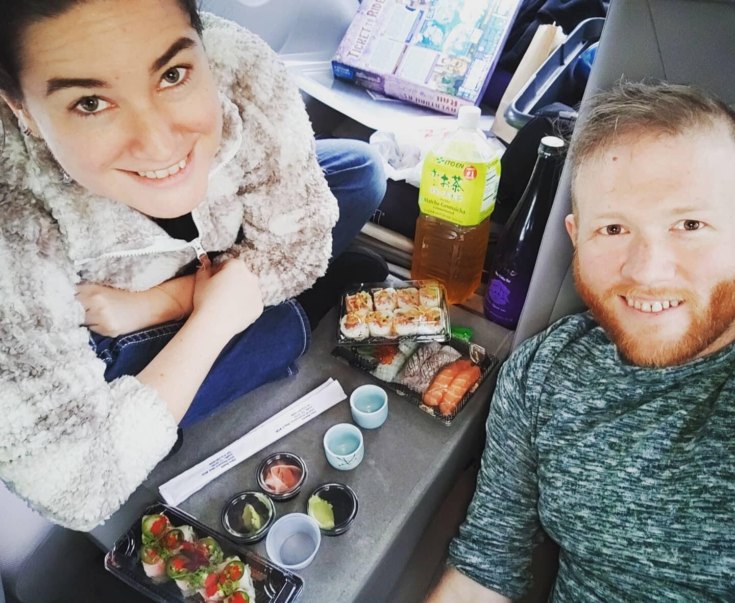 As the pandemic started, we were always looking for ways to get out of the house and return to "normal". This was our first time picking up sushi and "eating out" after the pandemic started. We sat in the car outside of Haru and had a great meal... and it wasn't the last time we'd do that, either.