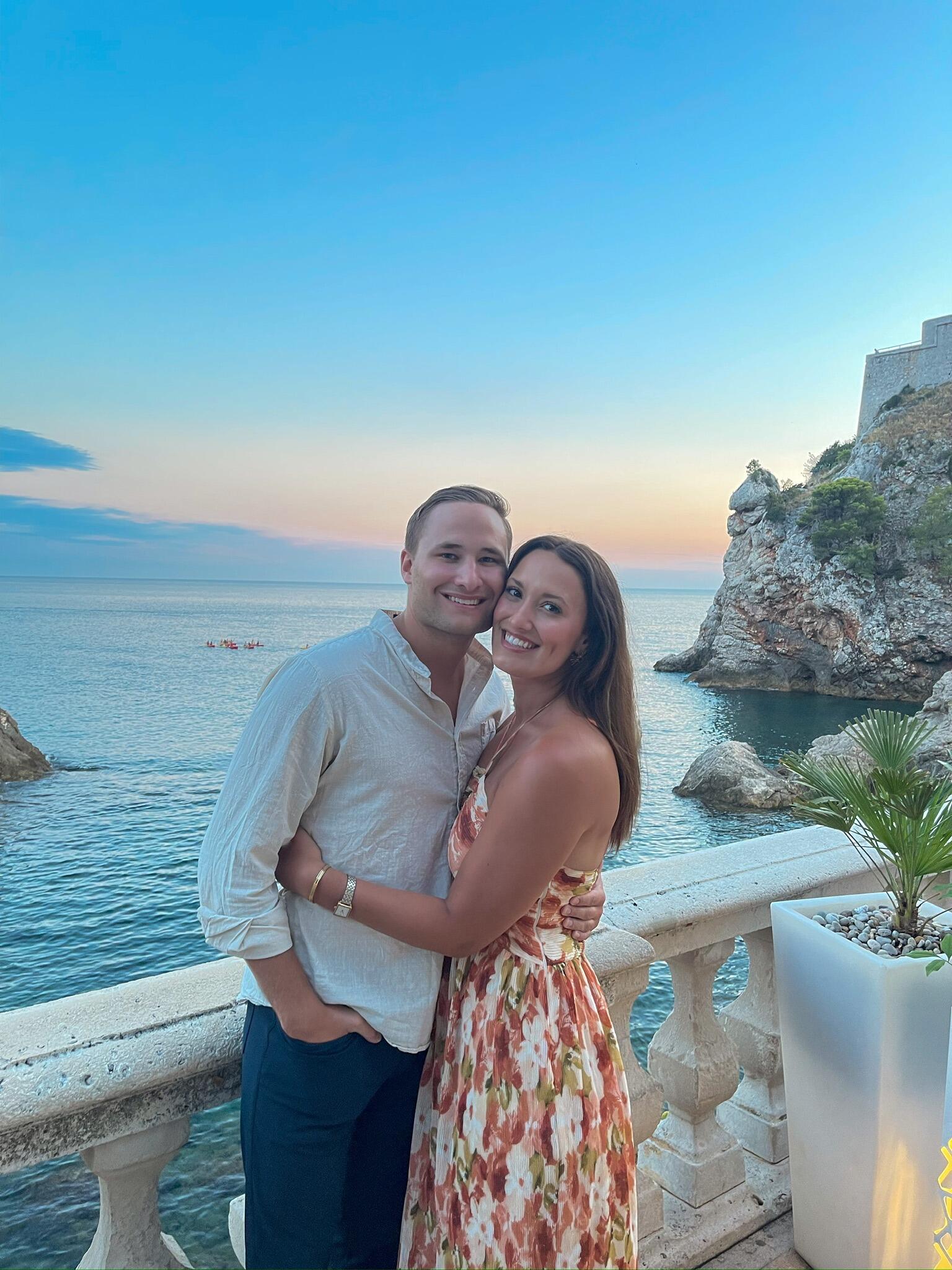 Throughout their trip, they visited Portugal, France, Spain, Monaco, Croatia, Austria, and Hungary. After this, they knew that they wanted to travel together forever.