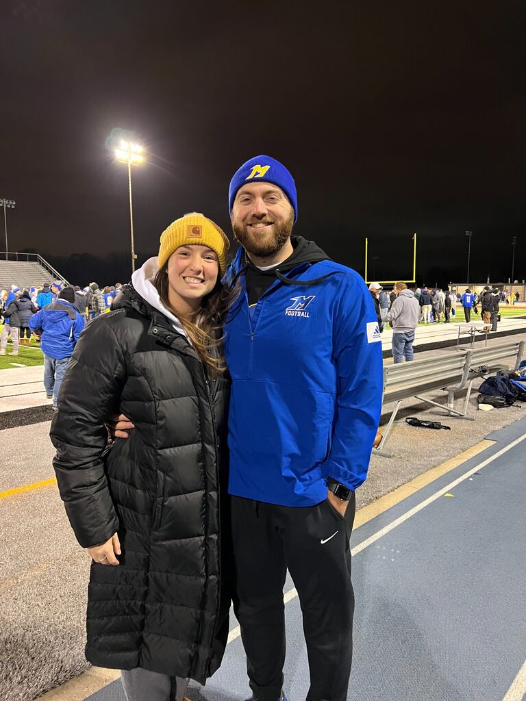 Celebrating a trip to high school football state