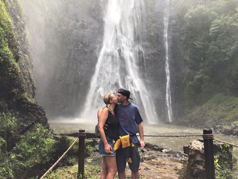 Kaua'i - Jurassic Park waterfall