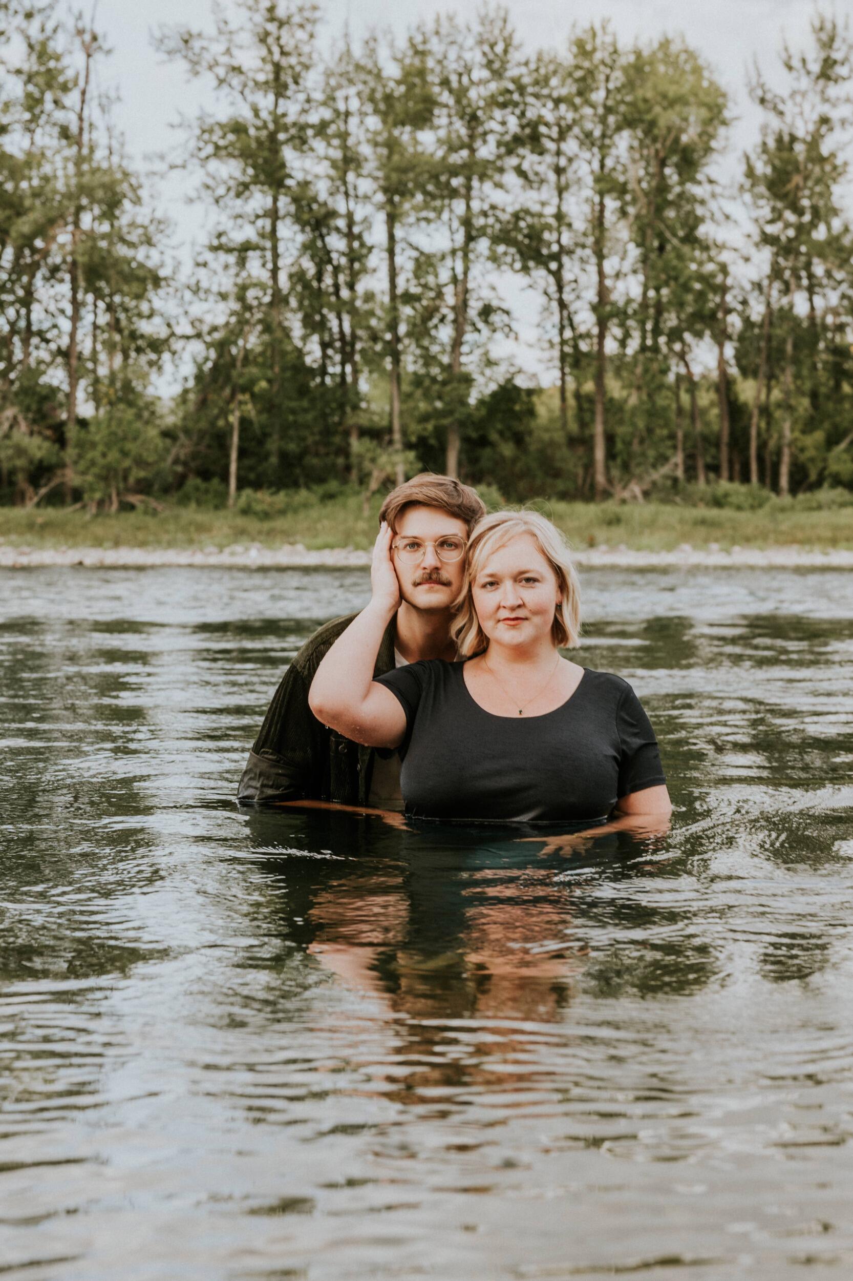 J:“Sure, we’ll get in the water”