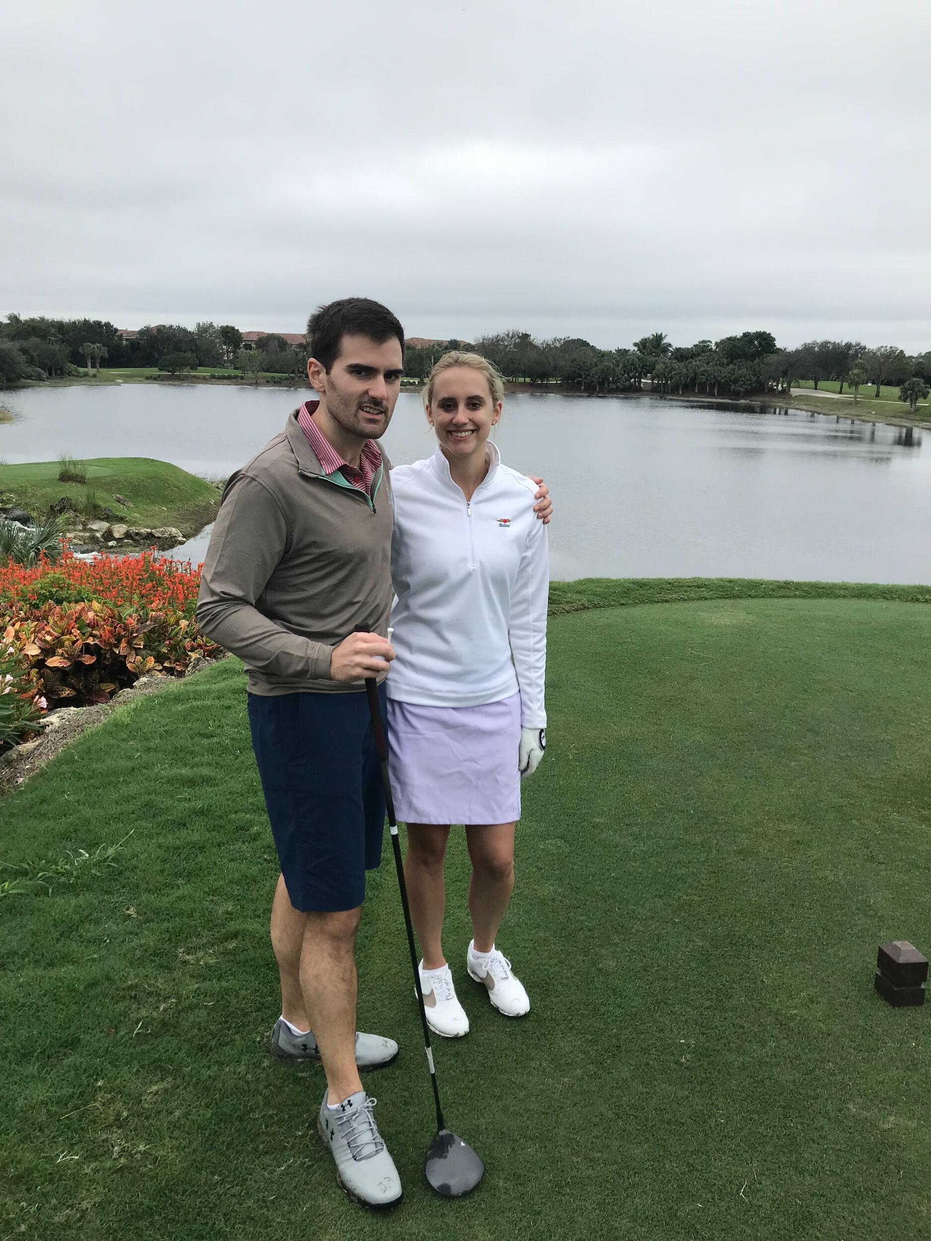 Alex taught Tom to Golf