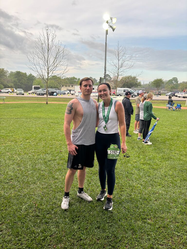 Our one-year anniversary run.