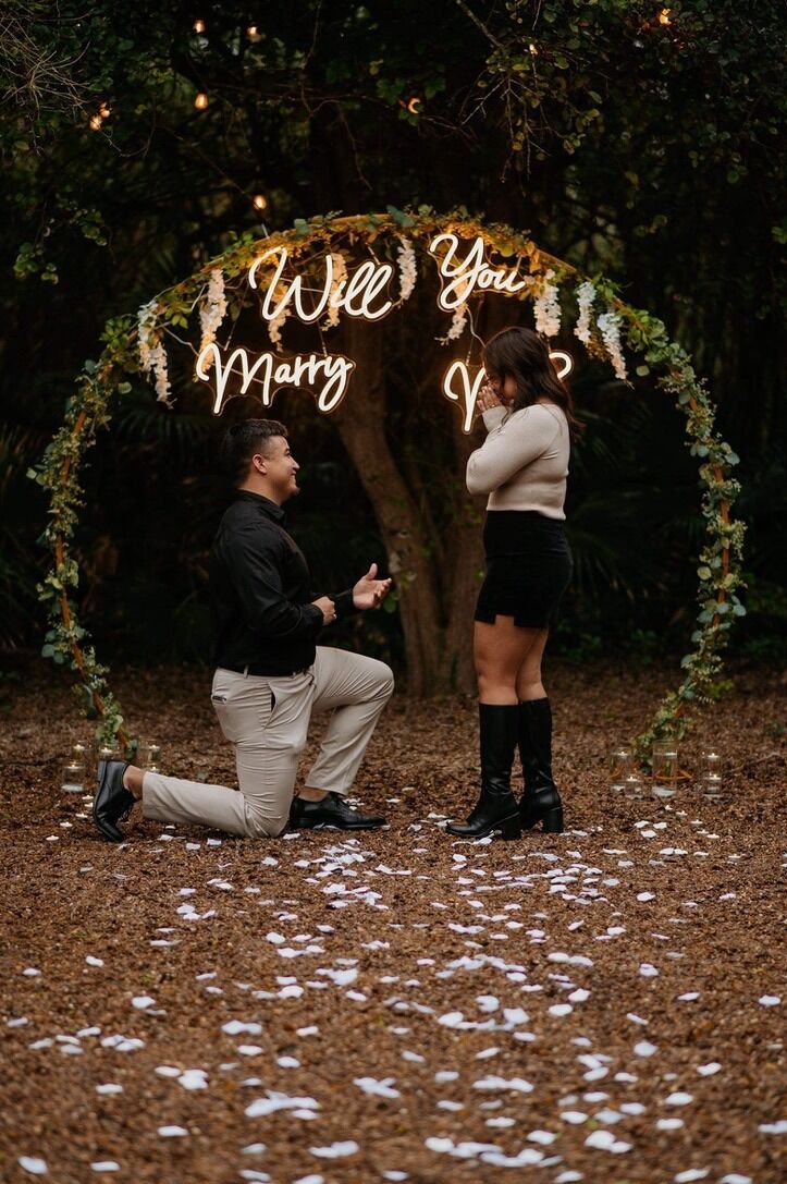 WE'RE ENGAGED!