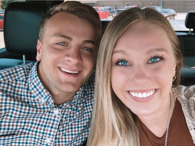 The first of many church services together.