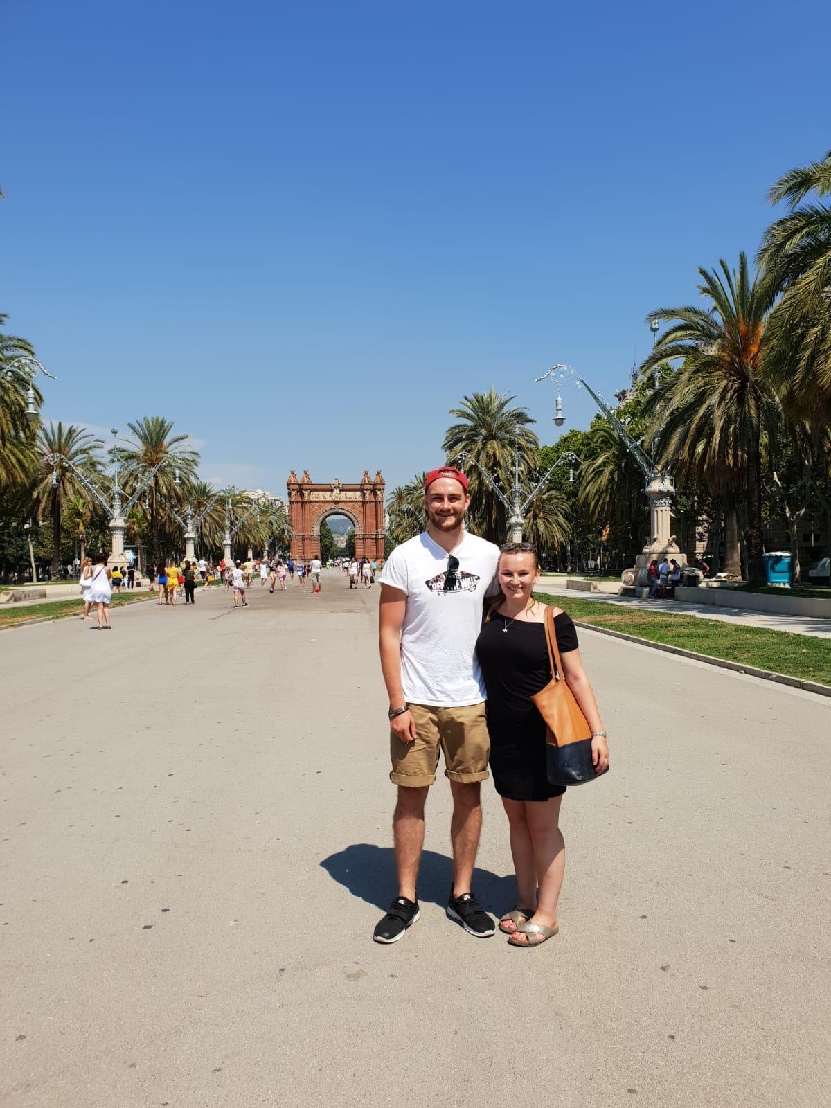 Barcelona with the gang 