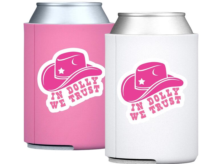 In Dolly We Trust Can Coolers