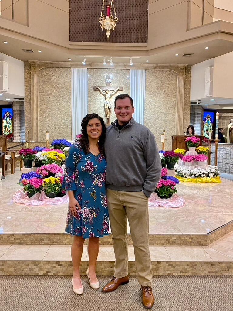 Our first Easter :)