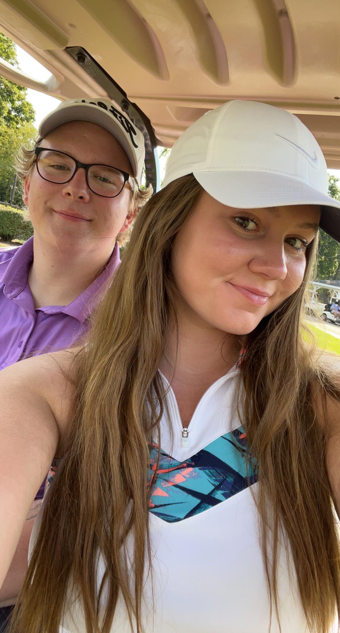 Golfing