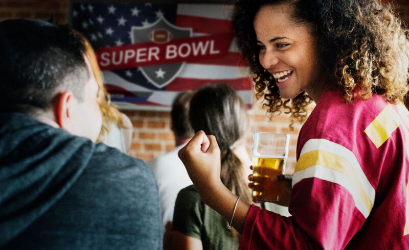 Winter party themes - Super Bowl watch party