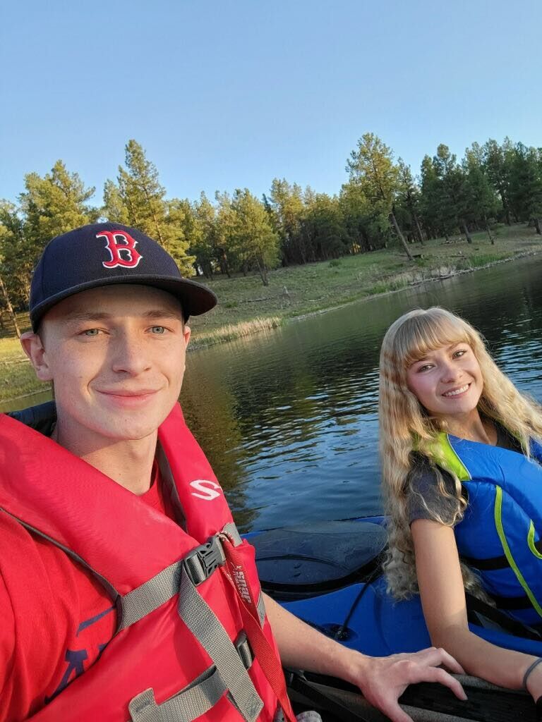 Danika took a break from studying for the MCAT to enjoy kayaking, one of our favorite activites in Pagosa Springs.