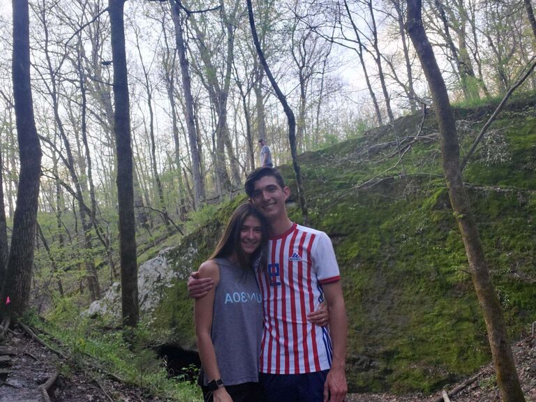 First hike at Devil's Den
