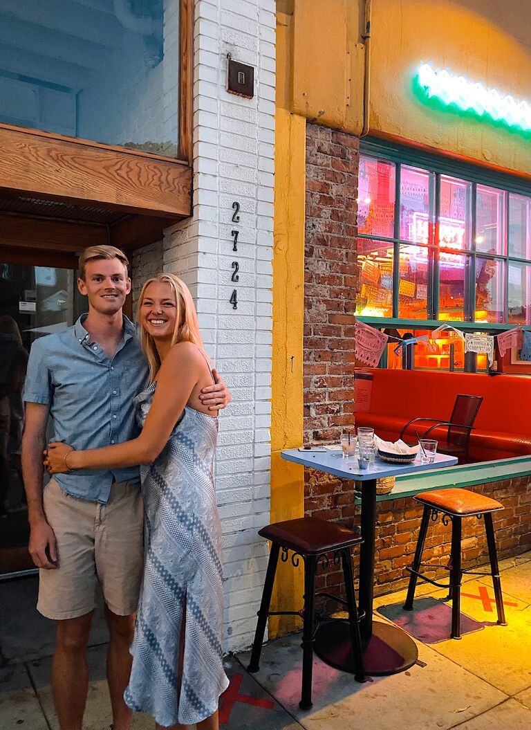 A super fun date night down in Santa Monica! Ran into Grayson and he snapped a photo!
