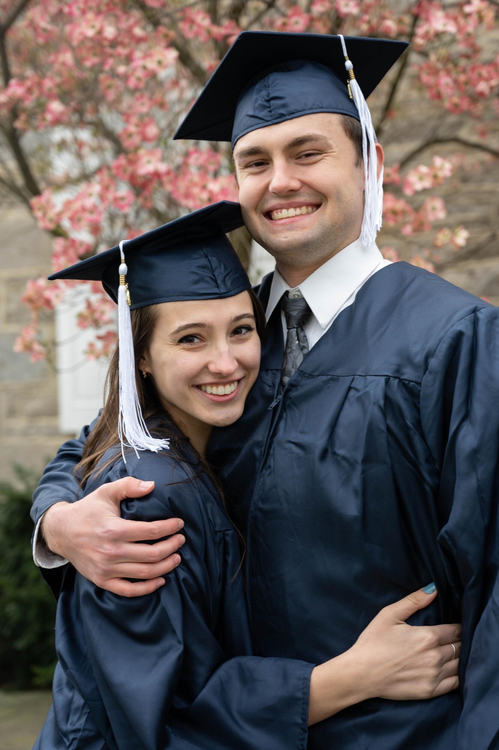 We graduated from Penn State University together, Class of 2024