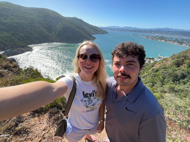 For a week, Anthony and Delia took their  first road trip together. 