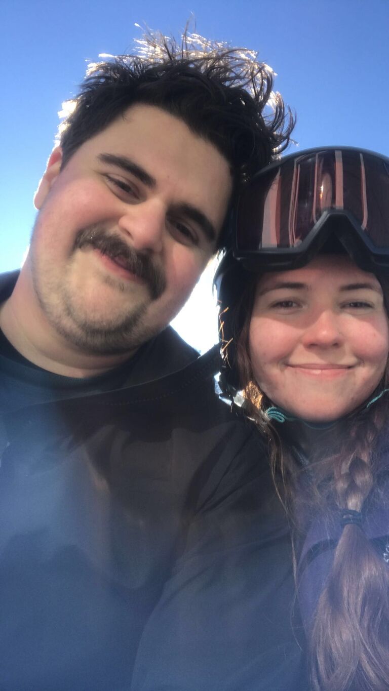 We went skiing- and then got engaged!!!!