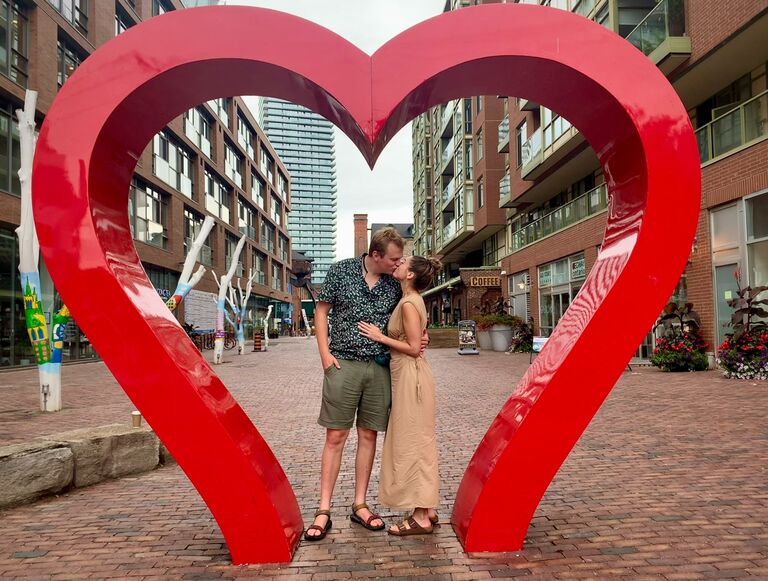 Megan's 25th Birthday Trip - swimming all five Great Lakes with a stop in Toronto 