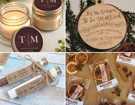 Four winter wedding favor ideas 