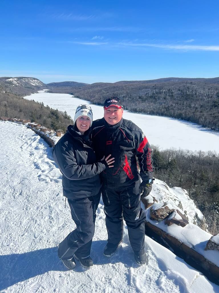 Lake of the Clouds in the Upper Peninsula of Michigan