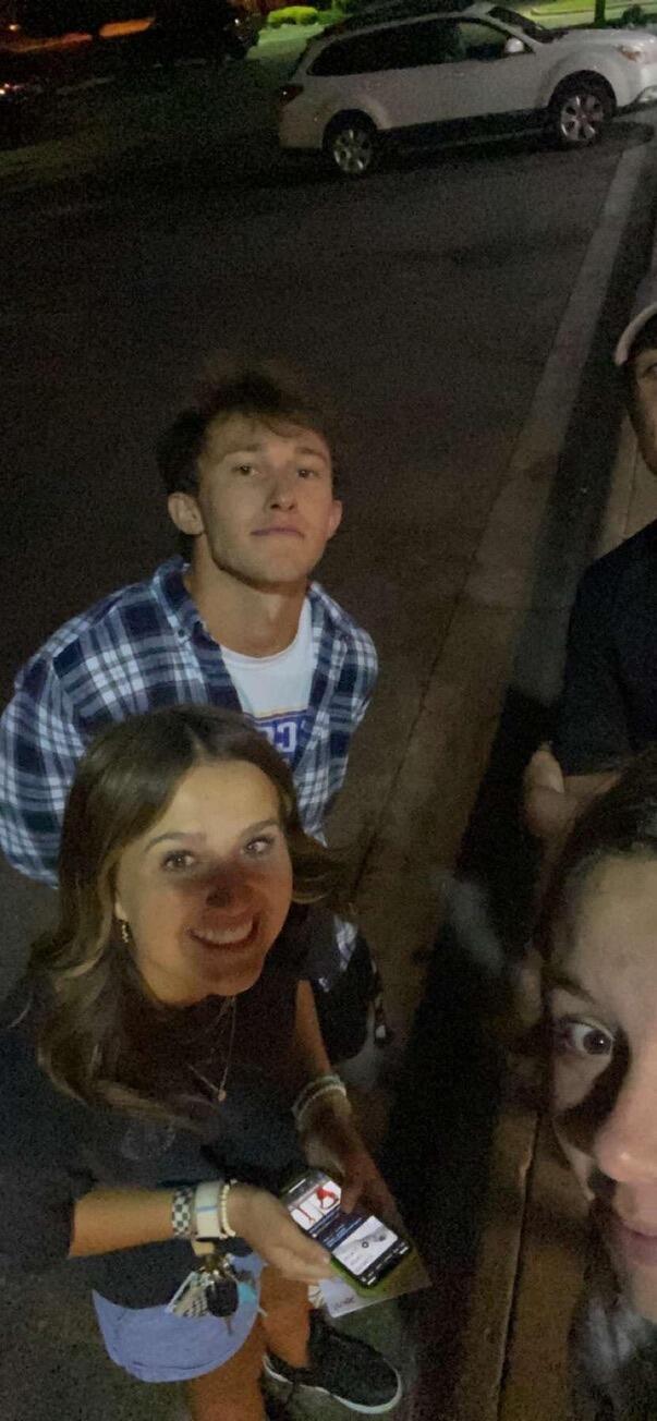 Met each other at church in Bozeman the end of July!! Started hanging out with a group of kids from church and luckily we happened to be in the same friend group!! The night before this picture, we hung out for the first time ALONE. 