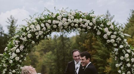 Wedding before the storm: Delta speeds up couple's nuptials