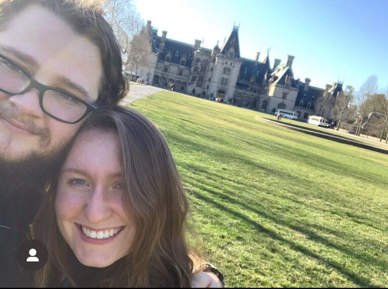 Hunter visiting Jill in Chattanooga, Tennessee, for his spring break. We made a trip up to North Carolina that week and toured Biltmore Estate! 