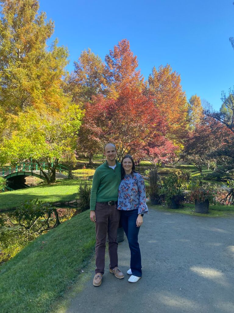 Our first visit to Gibbs Gardens. This ended up being where Chris proposed.