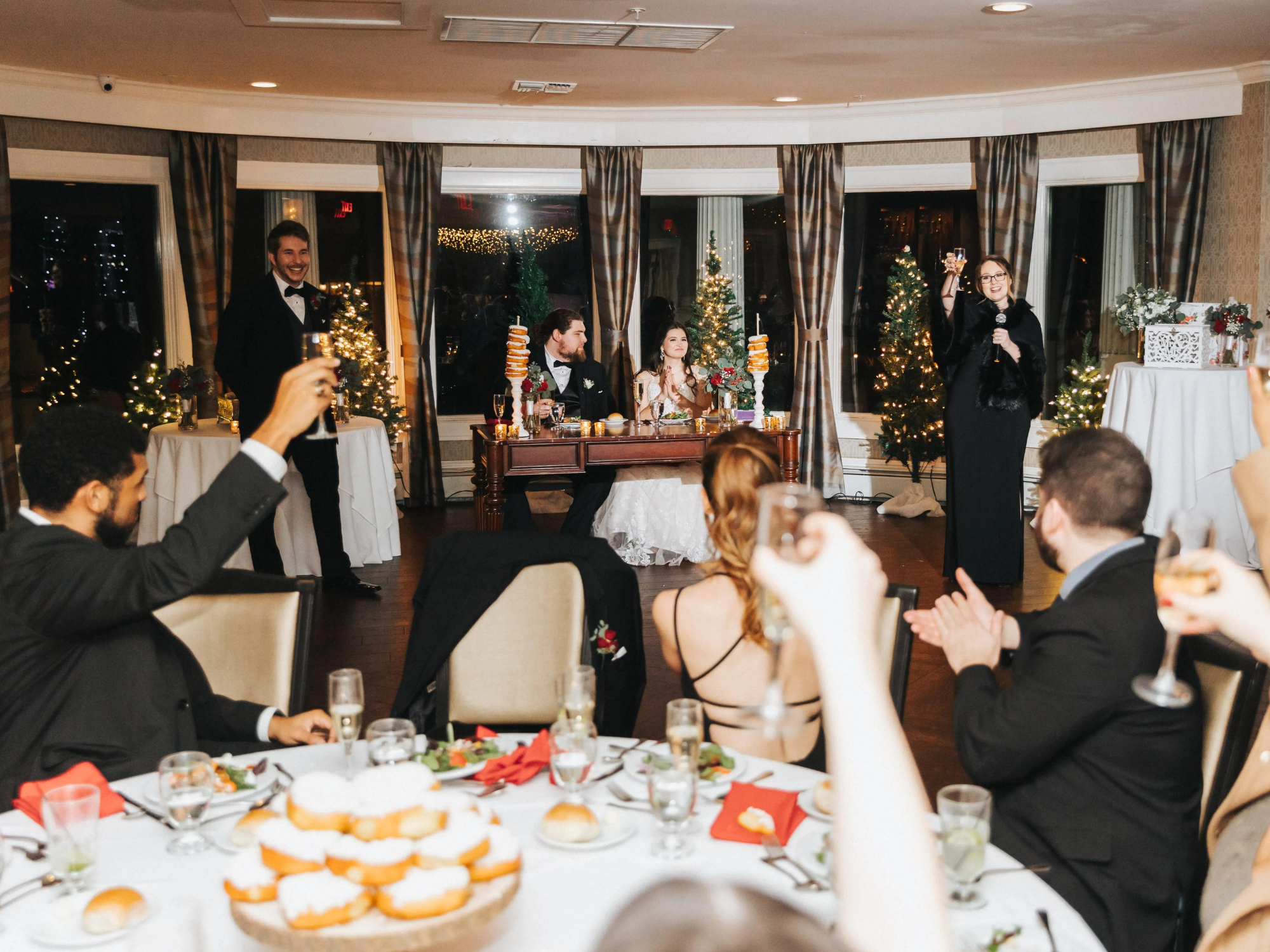 Atlantic City Country Club winter wedding venue in New Jersey