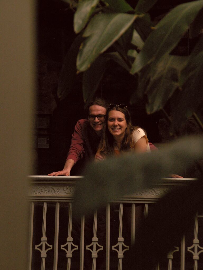 us : "Hey guys, guess what! We're dating!" 
everyone else: "Lol, we thought you already were" 