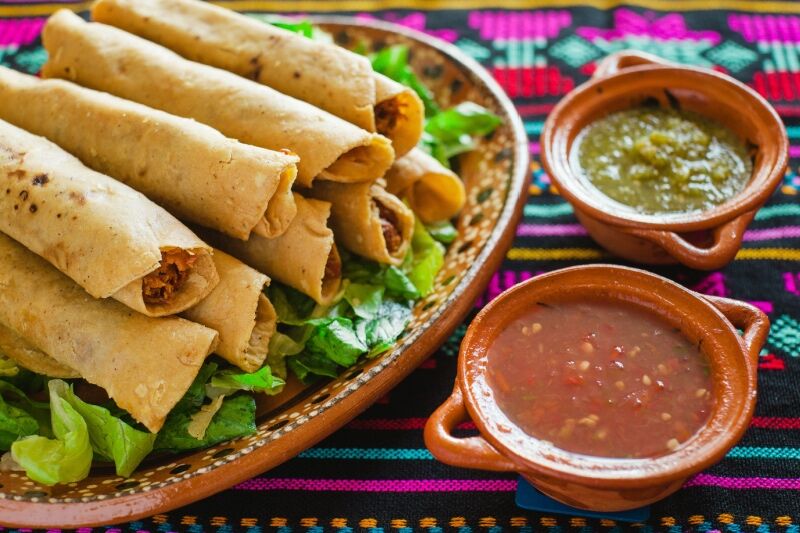 Dancing with the Stars party ideas - taquitos