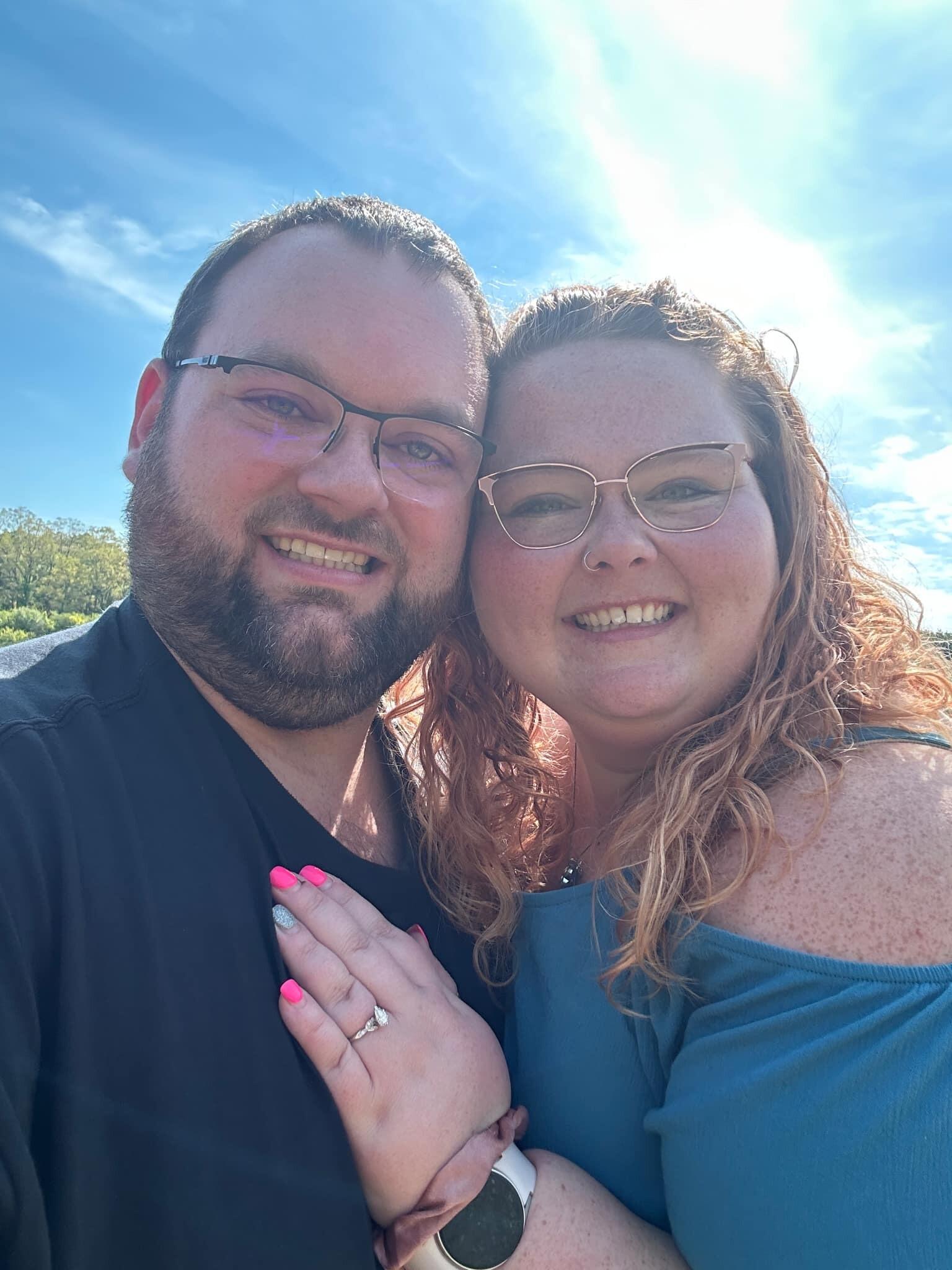 Ah! Engaged! Lance completely surprised Amanda. He picked her up from the airport, they went on a hike and he popped the question in a quiet wildflower field next to Mallard Lake. It was absolutely perfect! 