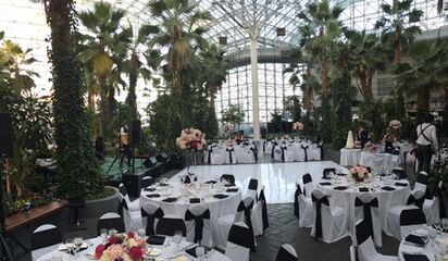 The Crystal Gardens At Navy Pier Reception Venues Chicago Il
