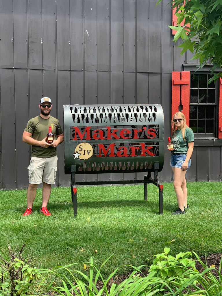 Our first trip together.  We went to Louisville, Kentucky and also did some of the bourbon trail.  