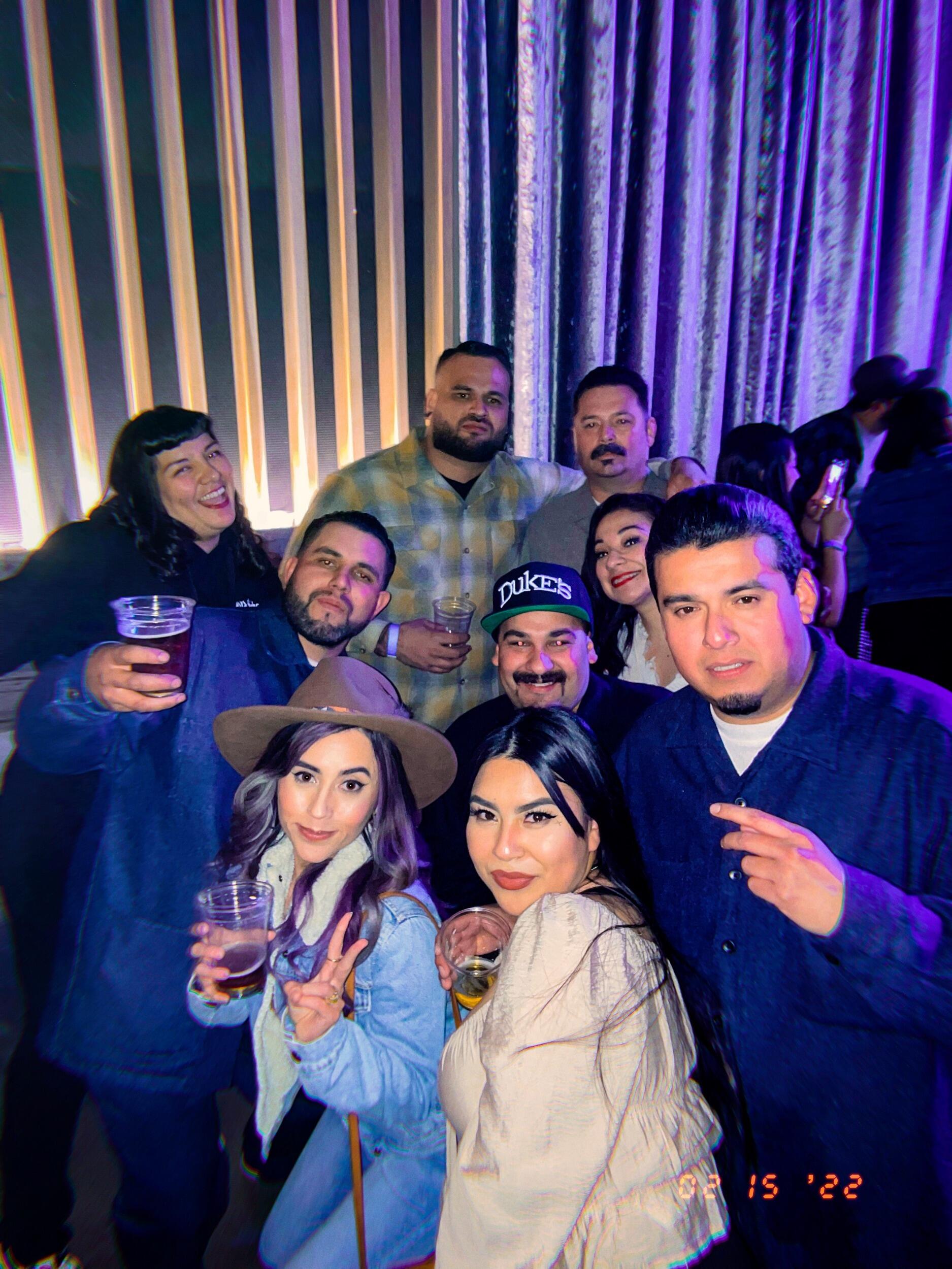 Our friends at the Sacred Soul concert.