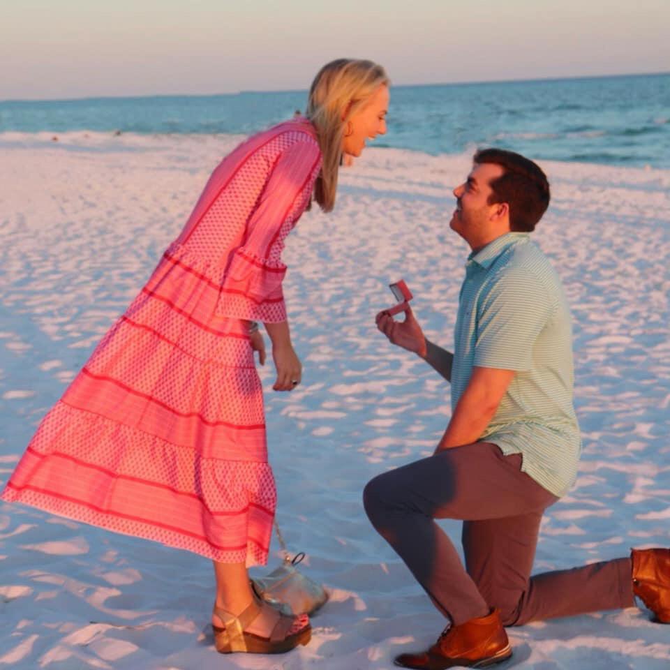 An engagement celebration!