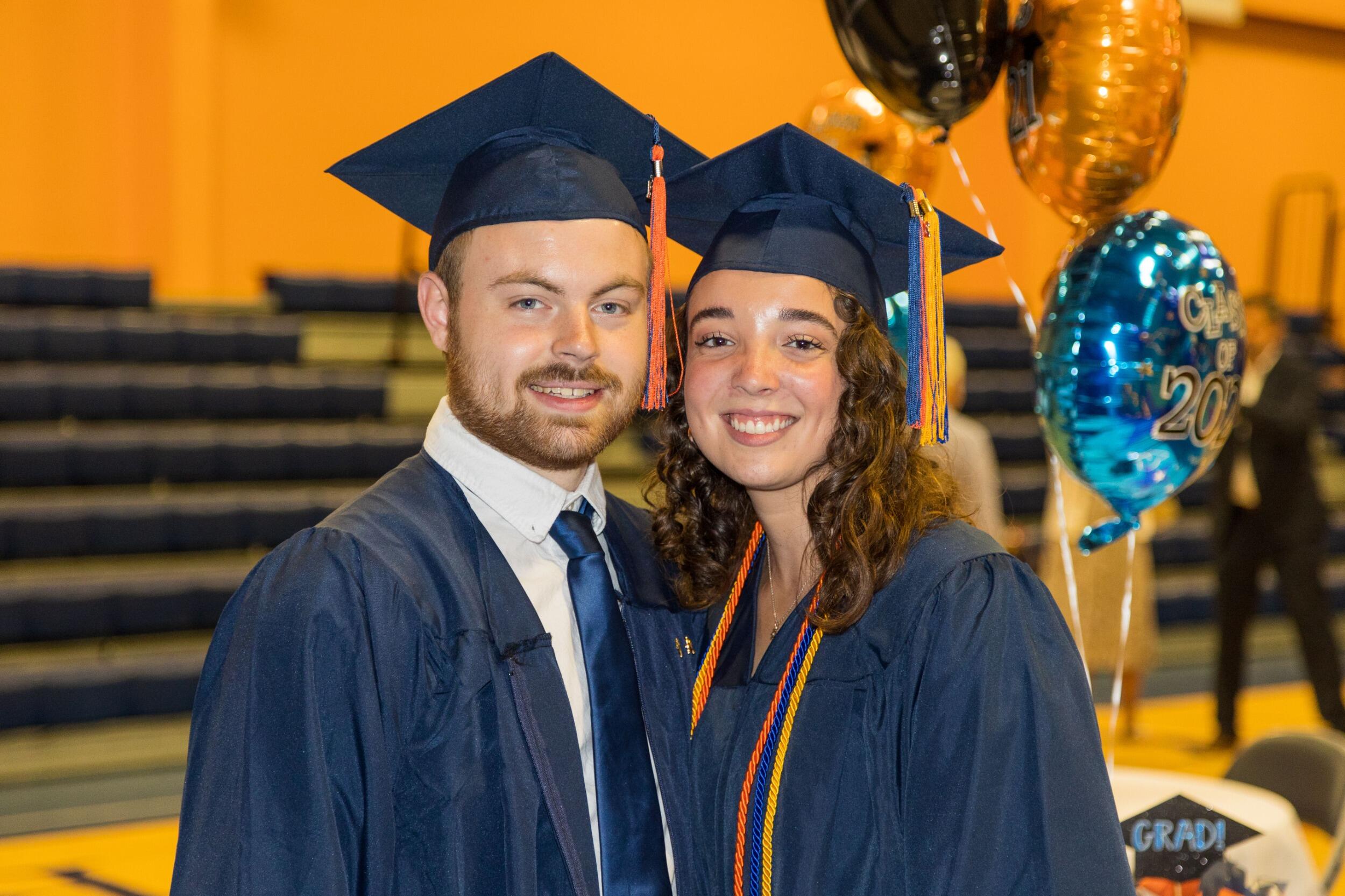 We graduated! Before we started dating, we enrolled in different colleges. Ally attended NC State for Biomedical Engineering, and Daniel attended Liberty for Strategic Communications.