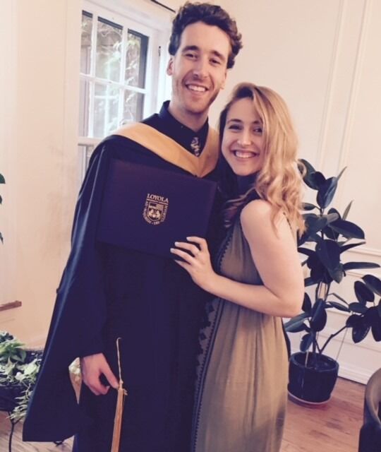 Will's grad school graduation