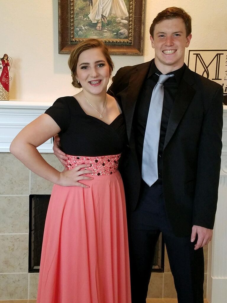 Our first formal dance