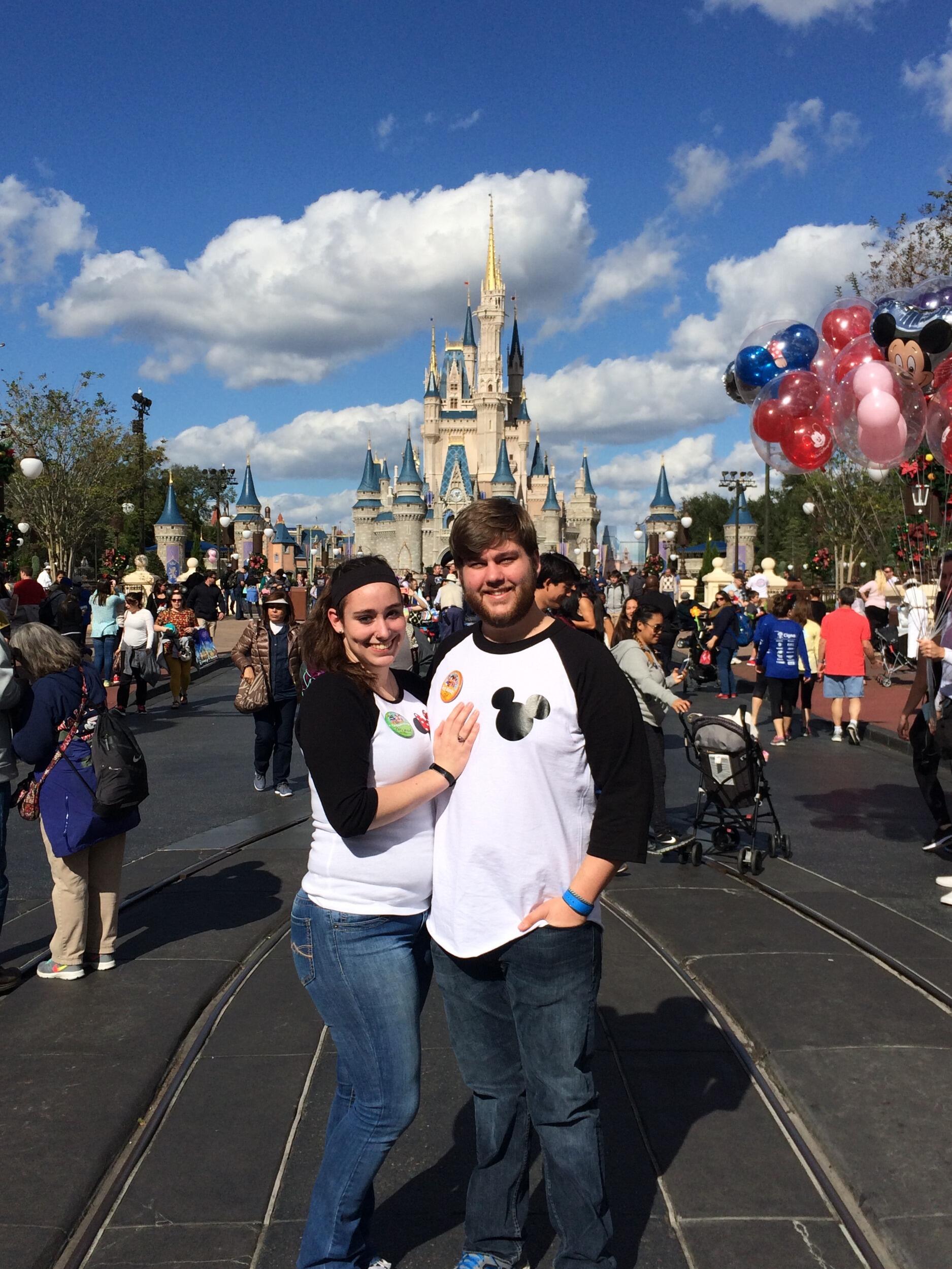 First vacation together --- "All our dreams can come true if we have the courage to pursue them."  -Walt Disney