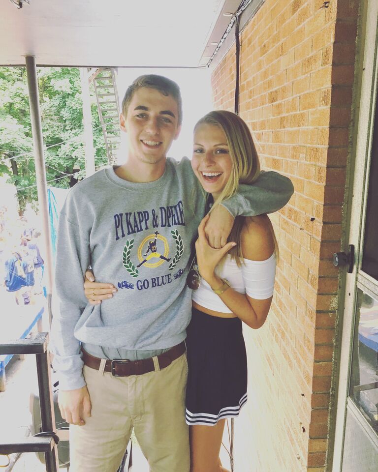 We met in Spanish class! Aidan & Sarah were conversation partners and the rest is history.