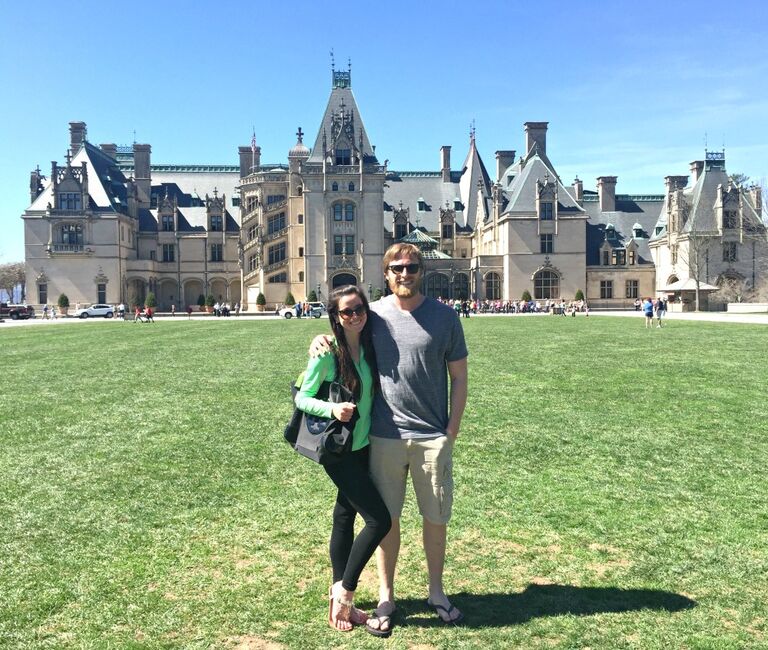 We went on our first road trip together. We went to Asheville, Charleston, and Savannah... probably our favorite stop was South of the Border, though. Highly recommend. 