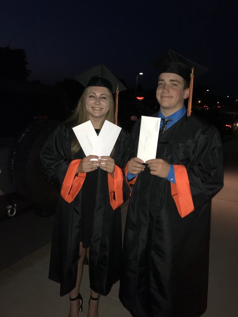High school graduation & award ceremony