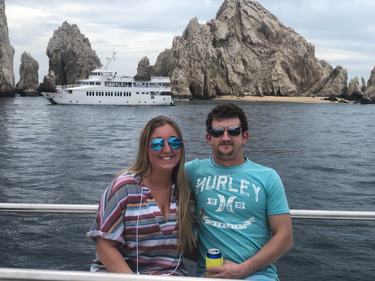 We went on our first trip together (Cabo, Mexico).